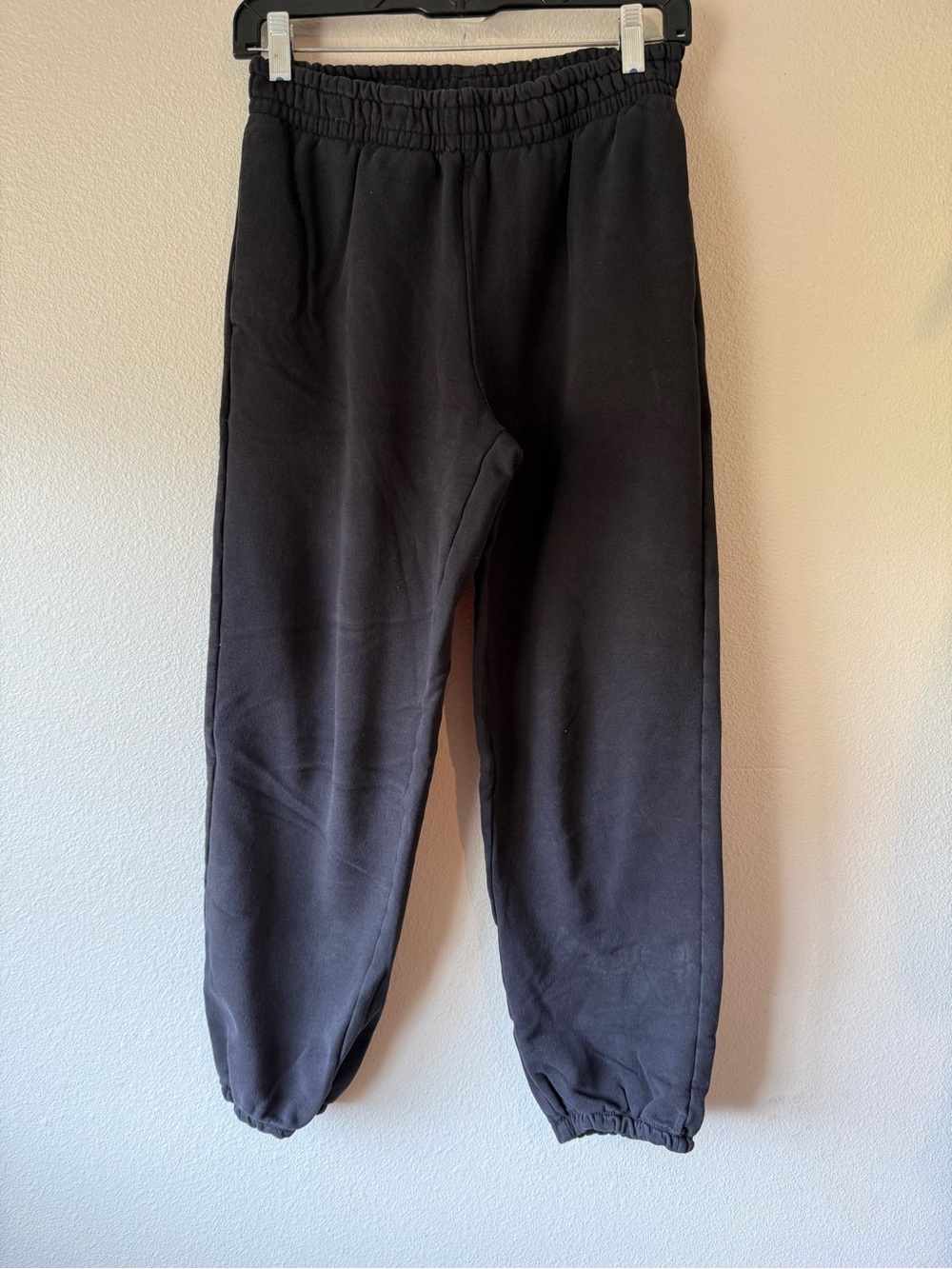 Athleta girl Black Cozy Elastic-Waist Sweatpants